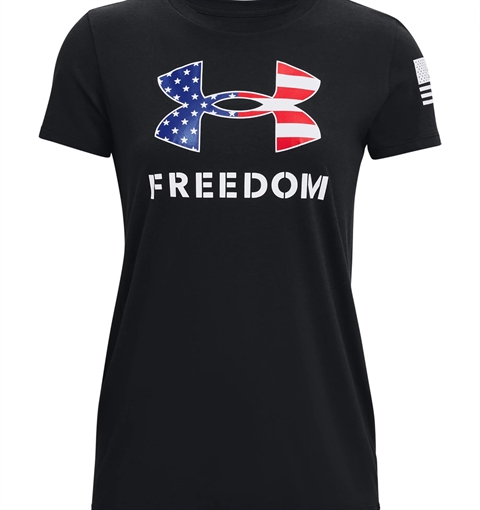 Picture of Under Armour Women's UA Freedom Logo T-Shirt 1370815-002-XL