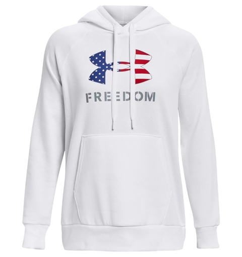 Picture of Under Armour Women's UA Freedom Rival Fleece Logo Hoodie 1379624100LG