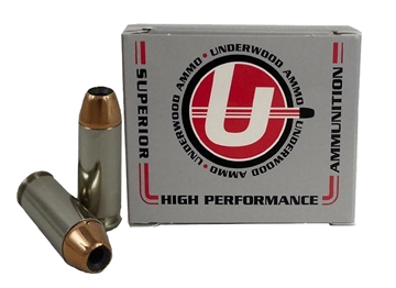Picture of Underwood Hunting & Self Defense Handgun Ammunition10mm Auto 150 Grain JHP 1500 fps 20/RD 235