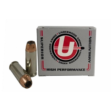 Picture of Underwood Ammo 10MM AUTO 180GR BONDED JACKETED HOLLOW POINT 20/BOX 244