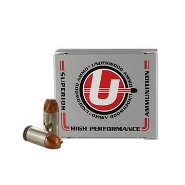 Picture of Underwood Ammo Xtreme Defender Handgun Ammunition .45 Auto (+P) 135gr Monolithic Solid 1335 fps 20/ct 844
