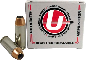 Picture of Underwood Ammo Sporting Hollow Point Handgun Ammunition 10mm Auto 135gr JHP 1600 fps 20/ct 231