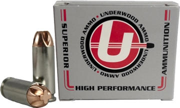 Picture of Underwood Ammo Xtreme Penetrator Handgun Ammunition 10mm Auto140 gr Solid 1500 fps 20/ct 648