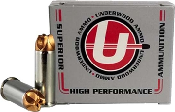 Picture of Underwood Ammo Xtreme Hunter Handgun Ammunition 10mm Auto 150gr Solid Monolithic 1425 fps 20/ct 900