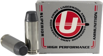 Picture of Underwood Ammo Hard Cast Flat Nose Handgun Ammunition 10mm Auto 200gr FN 1250 fps 20/ct 248