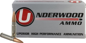 Picture of Underwood Ammo Match Hollow Point Boat Tail Rifle Ammunition 300 Blackout 220gr HPBT 1030 fps 20/ct 419