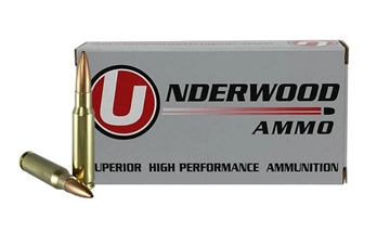 Picture of Underwood Ammo .308 Winchester Match Grade Rifle Ammo - 168 Grain 524