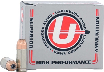 Picture of UNDERWOOD AMMO 38 SPECIAL 125GR BONDED JHP 20RD 10BX/CS 128