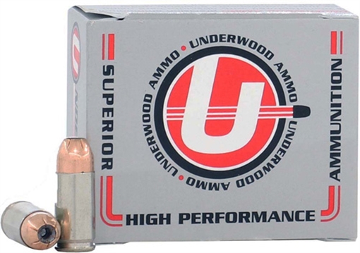 Picture of UNDERWOOD AMMO 380 ACP 90GR BONDED JHP 20RD 10BX/CS 119