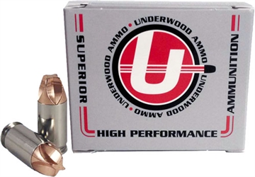 Picture of Underwood Xtreme Defender Hunting & Self Defense Handgun Ammunition .380 ACP(+P) 68gr Solid 1400 fps 20/ct 639
