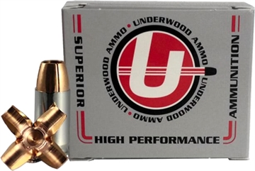 Picture of UNDERWOOD AMMO 40 SW 140GR MAXIUM EXPANSION 20RD 10BX/CS< 250 816874022662