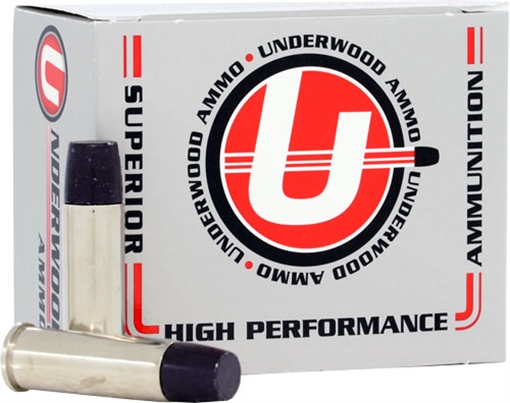 Picture of Underwood Ammo Lead Wide Long Nose Gas Check Handgun Ammuniton 41 Rem Mag 265gr SP 1350 fps20/ct-Will not work in Taurus Judge 746