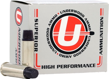 Picture of Underwood Ammo Lead Keith-Type Semi-Wadcutter Gas Check Handgun Ammunition 44 Spl 255gr LSWC 1000 fps 20/ct 737