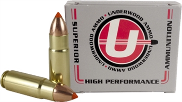 Picture of Underwood Ammo 458 SOCOM 300GR NOSLER BALLISTIC TIP SPITZER 20/BOX 415