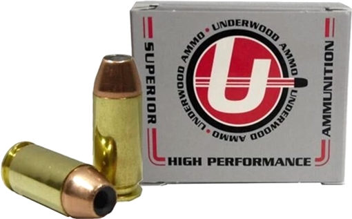Picture of Underwood Hunting & Self Defense Handgun Ammunition .460 Rowland 185gr JHP 20/ct 627