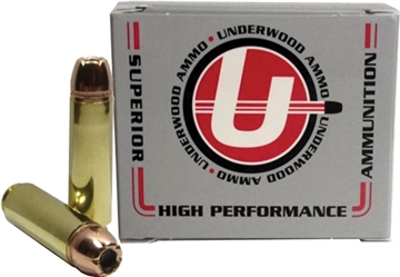 Picture of Underwood Hunting & Self Defense Handgun Ammunition 50 Beowulf(12.7x42) 350gr JHP 1775 fps 20/ct 518