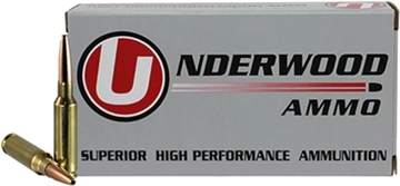Picture of UNDERWOOD AMMO 6.5 CM 140GR HPBT 20RD 10BX/CS 858