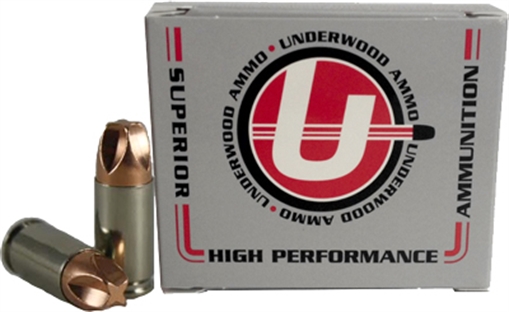 Picture of Underwood Xtreme Defender Handgun Ammunition 9mm Luger(+P) 90gr Solid 1475 fps 20/RD 816