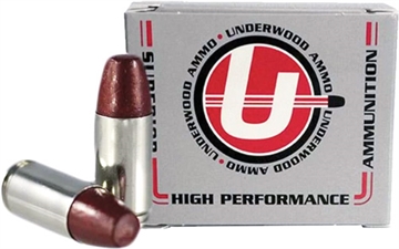 Picture of Underwood Hard Cast Hunting Ammunition 9mm Luger 147gr 1100 fps FN 20/ct 719