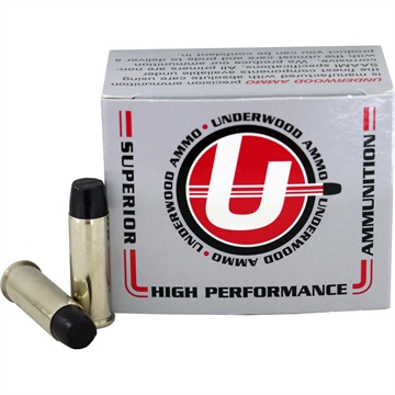 Picture of Underwood Ammo Lead long Flat Nose Ammunition .450 Bushmaster 360gr LFN 2449 fps 20/ft 872 816874024123