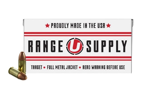 Picture of Underwood Ammo Range Supply 9mm Luger Handgun Ammo - 124 Grain 192