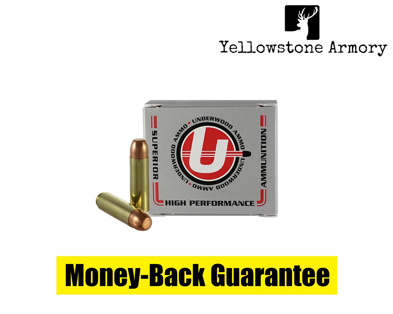 Underwood Ammo Rifle Ammunition 50 Beowulf 350gr FMJ 2449 fps 20/ct 557 ...
