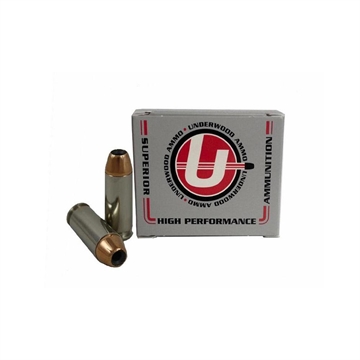 Picture of Underwood Ammo Sporting Jacket Handgun Ammunition 10mm Auto 180gr JHP 1250 fps 20/ct 240