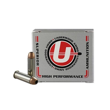 Picture of Underwood Ammo XTP Jacketed Hollow Point Handgun Ammunition 41 Rem 210gr JHP 1560 fps 20/ct 431