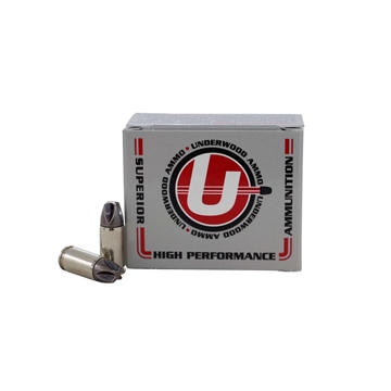 Picture of Underwood Hunting & Self Defense Handgun Ammunition 9mm Luger(+P) 68gr Solid 1800 fps 20/ct 874