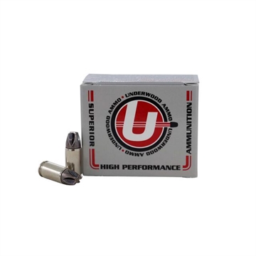 Picture of Underwood Hunting & Self Defense Handgun Ammunition 9mm Luger(+P) 90gr 1475 fps 20/ct 876