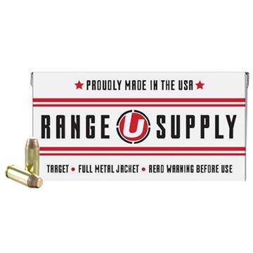 Picture of Underwood Range Supply Handgun Ammunition 10mm Auto 180 Grain FMJ 1250 fps 50/ct 297