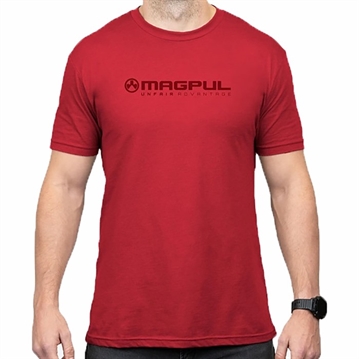 Picture of Magpul UNFAIR ADVANTAGE COTTON T-SHIRT RED MEDIUM MAG1114-610-M