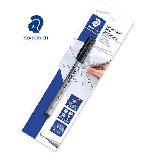 Picture of STAEDTLER Uni Lumocolor Non P FP Pen BK 316-9 4007817304310