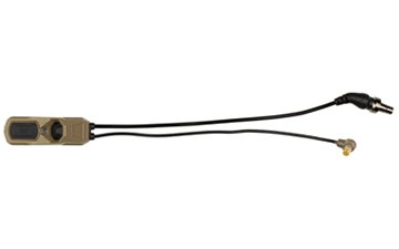 Picture of Unity Tactical AXON, Dual Button Remote Switch for Surefire/NGAL Laser, Sync Model, Fits Picatinny, Matte Finish, Flat Dark Earth AXNS-SN7F