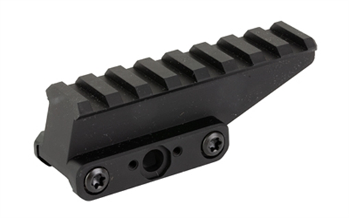 Picture of Unity Tactical FAST, Red Dot Riser, Elevates Absolute Cowitness to 2.26" Optical Height, Direct to Picatinny, Anodized Finish, Black FST-RAB FSTRAB
