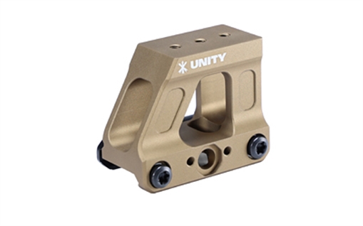 Picture of Unity Tactical MRDS, 2.26" Height, Cross Bolt, Mount RMR Footprint, Anodized Finish, Flat Dark Earth, Fits Picatinny FST-MRDF