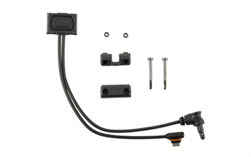 Picture of UNITY MBTN LT SYN LK USBC/CRN 7" BLK MBL2-BLK-UC-CL-7