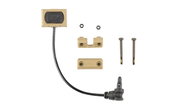 Picture of Unity Tactical ModButton Lite, 4.5", Remote Switch For Crane Laser, Fits Picatinny, Flat Dark Earth MBL-FDE-CL-4.5