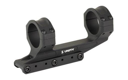 Picture of Unity Tactical REKE, Scope Mount, 34mm, 1.54" Height, Fits Picatinny, Anodized Finish, Black RKE-S34154B