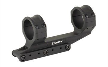 Picture of Unity Tactical REKE, Scope Mount, 34mm, 1.54" Height, Fits Picatinny, Anodized Finish, Black RKE-S34154B