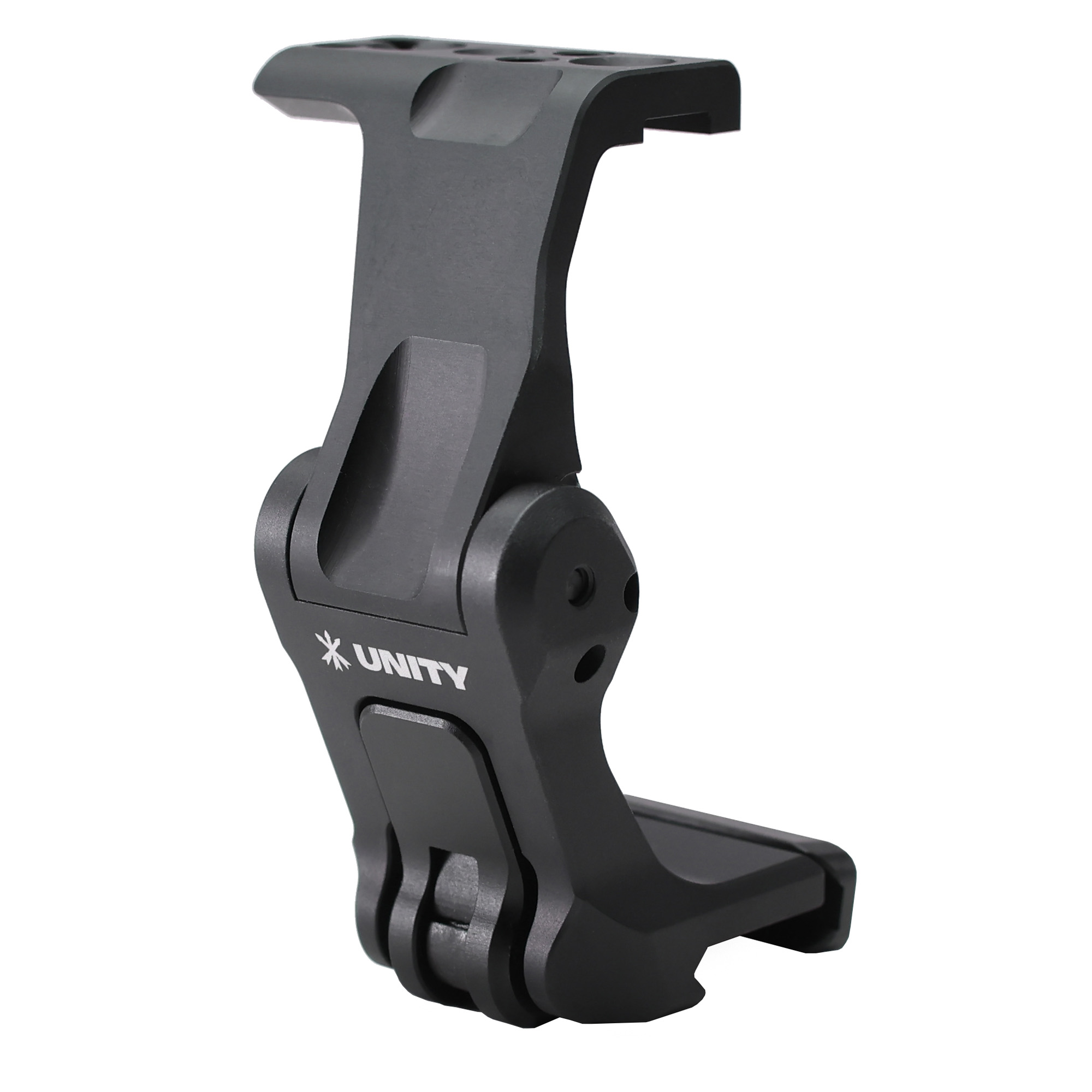 Picture of Unity Tactical FAST, Magnifier Mount, 2.26" Optical Height, Compatible with G23, G30, G33, G43, G45, VMX-3T, Micro3X, Micro6X, 3X MAG-C, Juliet3X, Juliet4X, Juliet Micro3X, HM3X and HM3XT, Anodized Finish, Black FST-OMB FSTOMB