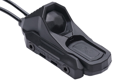 Picture of Unity Tactical AXON, Link, 7", Dual Lead Remote Switch For Crane Laser and USB-C, Fits Picatinny, Black AXN-UCI7B AXNUCI7B