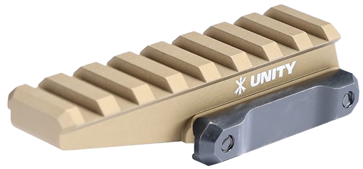 Picture of Unity Tactical FAST, Red Dot Riser, Elevates Lower 1/3 Mount to 2.26" Optical Height, Direct to Picatinny, Anodized Finish, Flat Dark Earth FST-ORF FSTORF
