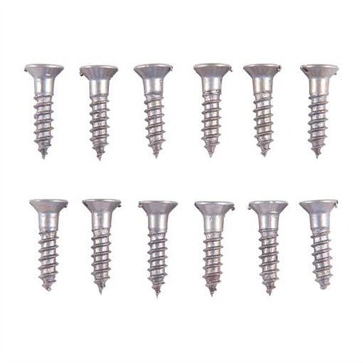 Picture of Brownells 6X5/8'' STEEL FLAT HEAD WOOD SCREWS BLUED 12 PACK V01550662