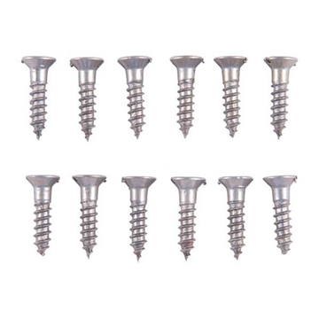 Picture of Brownells 6X5/8'' STEEL FLAT HEAD WOOD SCREWS BLUED 12 PACK V01550662