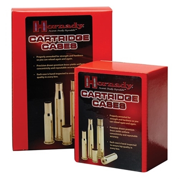 Picture of Hornady Unprimed Brass Handgun Cartridge Cases 9mm Luger 200/ct 8720