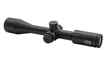 Picture of US Optics TS Series Rifle Scope, 5-25X50mm, 30mm Main Tube, Front Focal Plane, 1/10 Mil Adjustments, Black Finish, Illuminated CMS Reticle TS-25X CMS