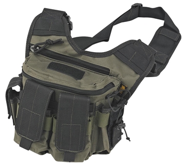 Picture of US PeaceKeeper Rapid Deployment Pack Shoulder Sling 600D Polyester OD Green/Black P20305