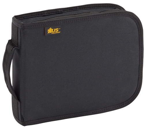 Picture of US PeaceKeeper Handgun Case Black Holds 1 Handgun Polyester P26108