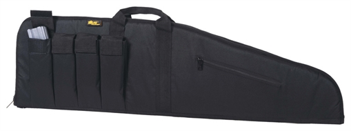Picture of US PeaceKeeper MSR Case Water Resistant Black 600D Polyester w/ Brushed Tricot Liner 2" Padding & Lockable Zippers P20040